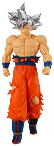 Banpresto BP29520P Action Figure Goku Ultra Instinct Dragon Ball Super, Solid Edge Works 20 cm, multicolore, statuetta da collezione, ideale per i fan degli anime