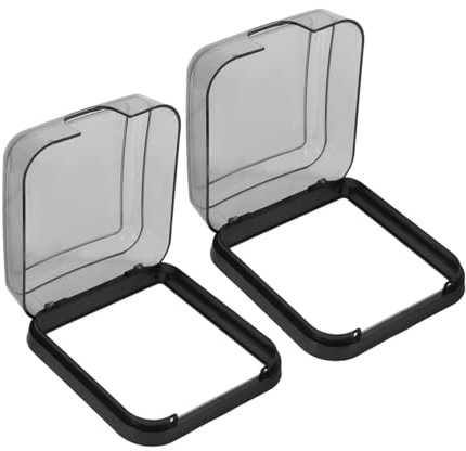 TOKIDNY 2pezzi Coperchi Impermeabili Per Prese Elettriche Per Uso Bagno e Protezione Contro Umidità e Facile Installazione Compatibile Con Prese