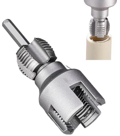 Extractor De Tornillos, Abre Roscas Internas Y Externas, Diseño de Doble Extremo, Herramienta Manual, Accesorio para Taladros Eléctricos, Reparación para Taller y Garaje de Adultos