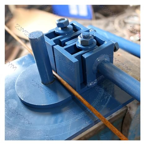 Plieuse d'acier ronde Plieuse de barres d'acier Plieuse manuelle d'acier à haute teneur en carbone Petit dispositif de pliage d'acier (200 * 200mm) Pour le bricolage