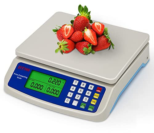 Küchenwaage gastro waage 10kg digital kontrollwaage küche 1g mit LCD Display und Tara Funktion Digital Feinwaage mit PCS zählwaage´, 3 Einheiten Konvertierung