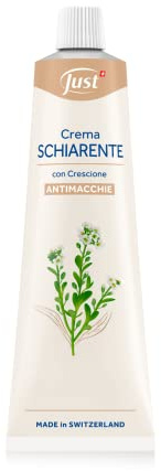 JUST - Crema Schiarente Anti - macchie 100 ml Schiarisce Macchie Corpo Viso e Mani