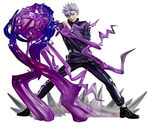 Xinchangda Gojo Satoru Actionfigur Anime Charakter Gojo Satoru Statue Modell Sammlung Spielzeug Desktop Dekoration Geburtstagsgeschenk