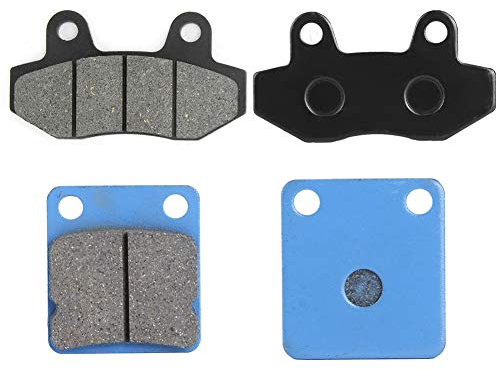 Pastillas de Freno Traseras Pitbike, Pastillas de Freno Delanteras y Traseras de Motocicleta, 4 Pastillas de Freno para 50 90 110 125 140 150 Pit Dirt Bike