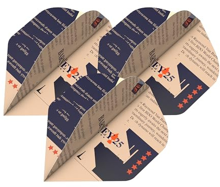 Target Darts Raymond Van Barneveld RVB 25 Year Edition Pro Ultra Dart-Flüge - 3 Set Pack (9 in total)