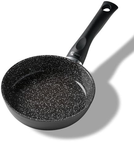 STONELINE Poêle à frire 16 cm céramique | sans couvercle - noir