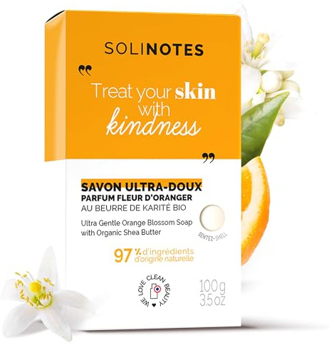 Savon Solide Fleur d'Oranger - 100g - SOLINOTES