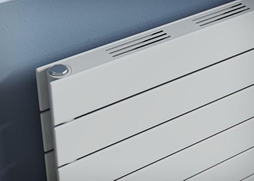 Ximax Raumheizkörper P1 Duplex Slimline Deluxe Horizontal Weiß RAL 9003 - wertet seine Umgebung durch seine Eleganz auf und definiert das Konzept des Komforts neu (595 mm x 1200 mm)