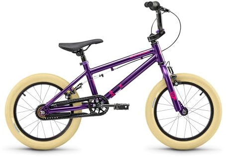 Kinderfahrrad 16 Zoll, Kinder BMX Fahrrad, 1-Gang,S’COOL XtriX Mini BMX, Fahrrad für Kinder ab ca. 4 Jahren – Körpergröße ca. 100–120 cm
