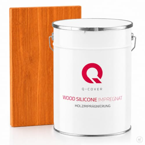 Q-COVER HOLZIMPRÄGNIERUNG Teak D040 5L - Silicon Holzschutz