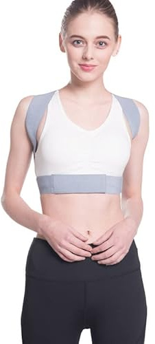 Haltungshelfer Haltungskorrektur BackStar Geradehalter (S(150-165cm & 71-80cm),grau)
