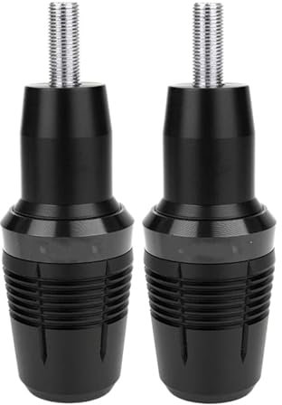 DZSYBUIGB Frame Sliders Sturzschutz Sturzpads Für MT07 Für MT 07 2021 2022 2023 Für MT07 Für Tracer 700 GT 2015-2020 Motorrad CNC Fallender Crash-Schutz Motorrad Rahmen(Schwarz)