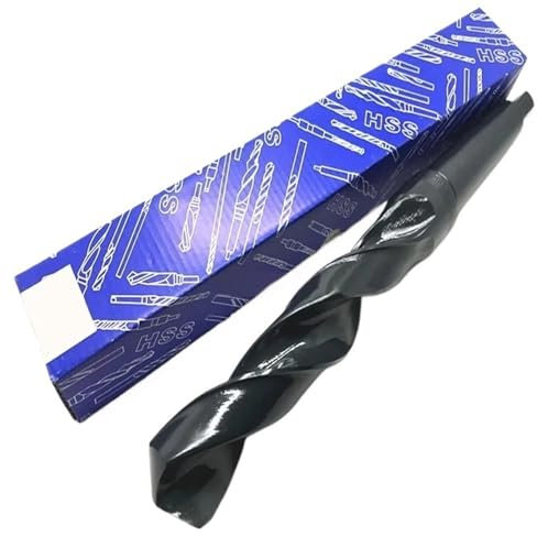 Broca helicoidal de vástago cónico Morse HSS de 10 mm a 60 mm, broca escariadora de acero de alta velocidad for hierro, acero y cobre.(22mm)