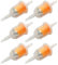 6er Set Benzinfilter Kraftstofffilter Universal 8mm Sprit Filter für Motorrad,Rasenmäher,Roller Mofa,PKW,KFZ,Auto Automobil,Diesel Moped,Hohe Dichte,Mehrweg-Kraftstofffilter mit Transparenter Bauweise