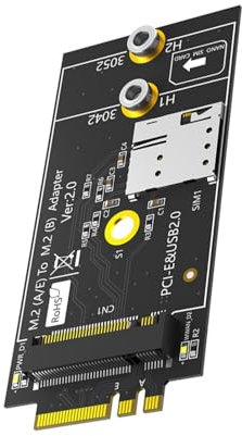 Chiave A+E Interfacce Per Chiave B Scheda Adattatore Con Supporto Carta Per LTE WWAN Modulo Modem Sostituire
