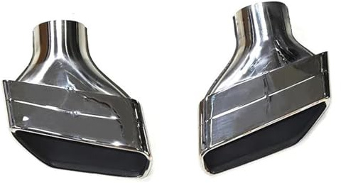 Auspuffblende Auto Auspuffendrohr Aus Edelstahl Für BMW G30 G31 G32 2017 F10 F11 2011–2014 Silberfarben Passend Sowie(Silver A)