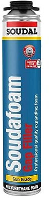 Soudal 130585 Soudafoam Gap Filler-750ml-Gun Grade, n.a