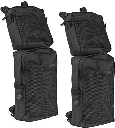 VKTY ATV Tasche, 2 Stück 600D Oxford Cargo Tank Taschen, wasserdichte Satteltasche für ATV, Schneemobil