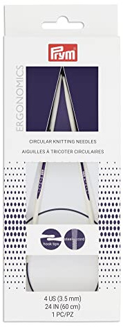 Prym Circular Needles 24, Size 4/3.5mm
