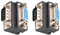 J&D DB 15 90 Grad VGA 15 Pin Adapter, 2er Pack D Sub 15 Nickelbeschichteter Stecker Rechtwinkliger VGA 15-poliger Adapterkoppler-Konverter