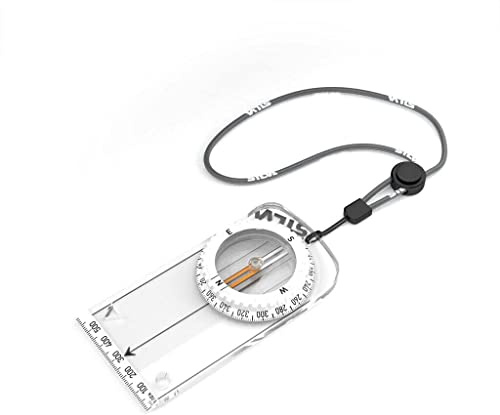 Silva Spike Jet Classic Kompass, durchsichtig, Standard