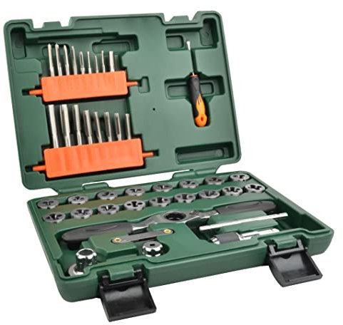 Brüder Mannesmann M53230 Tap and Die Set 40 Pieces
