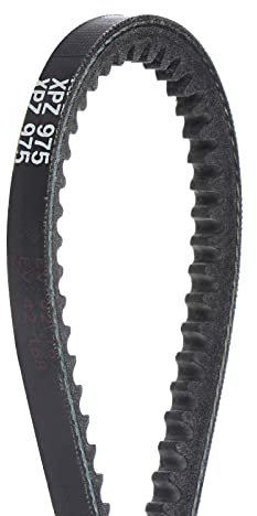 sourcing map XPZ975 Trapezoidales Correas Transmisión Correa 975mm Paso Longitud Goma para Potencia Transmisión