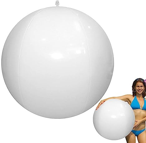BAOK LED-Wasserbälle - LED-Leuchtbälle für den Strand - Aufblasbare Outdoor-Pool-Strand-Partyspiele, Heller LED-Leucht-Wasserball für Erwachsene, Mädchen, Kinder, Jungen