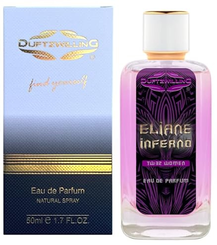 ELIANE INFERNO - Eau de Parfum für DAMEN - DuftzwillinG Women EdP Spray - blumig, orientalisch (50ml Prime)