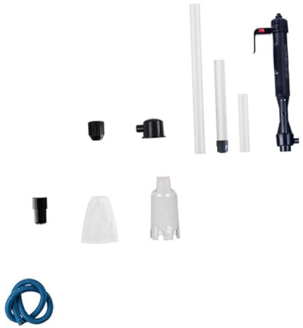 Angoily 1satz Automatischer Wasserwechsel Für Aquarien Ergonomisches Reinigungssystem Zur Einfachen Entfernung Von Fischkot Und Schmutz Kompatibel Mit Standardanschlüssen Ohne Adapter