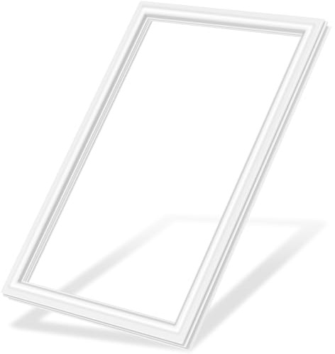 Upgraded 41x27 241872504 Refrigerator Door Gasket Seal Compatible with Frigidaire,Kenmore and Crosley Refrigerator Seal Replaces 240370904 240514604 240542104 240542116 white