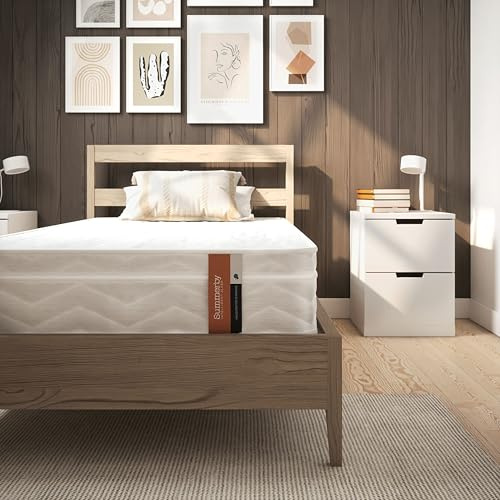 Summerby Sleep No2. Spring and Envirofoam® Box Top Hybrid Mattress | Single: 90 cm x 190 cm