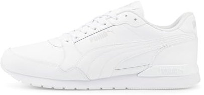 PUMA Unisex St Runner V3 L Sneaker, Puma vit Puma vit grå violett, 43 EU