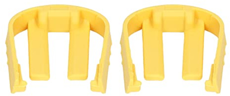 2 Stück Hochdruck Reiniger Schnell Stecker Schnalle Auto Waschmaschine C Clip Ersatzteil für Karcher K2 K3 K7 (Gelb) | Schnellkupplung für Hochdruckreiniger Karcher K2-K7 Zeitersparnis mit sicherem Verriegelungssystem