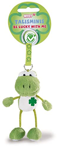 NICI Schlüsselanhänger Talisminis Frosch 7cm, Grün