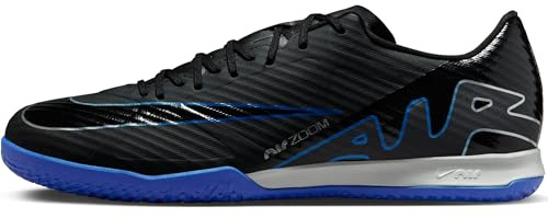 Nike Herren Zoom Vapor 15 Academy Ic Fußballschuh, Black Chrome Hyper Royal, 45 EU