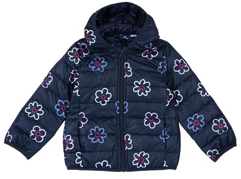 Chicco Giubbino Con Cappuccio e Zip Bambina e ragazza, Blu, 8 anni, Designed in Italy