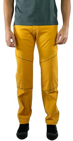 JEANSTRACK Herren Turia Climbing Pant Hose, Gelb, L EU