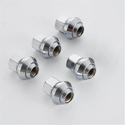 PUNICS Kompatibel Mit Ford Für Focus Für Mondeo Für Victory M12x1.5 Reifenradmutter Autoradnabenmutter Autozubehör 10 Stück Radnabenmuttern(10pcs)