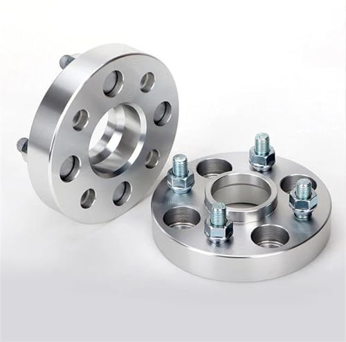 DZSMSRTG Verbreiterte Spurverbreiterung 2 Stück 25/30/35/40/45mm PCD 5x120 CB = 65,1mm Rad Spacer Adapter Anzug Für VW Für Amarok Für Transporter T5 T6 M14xP1,5 Distanzscheibe(50mm)
