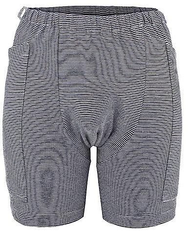 HMLSYZX Urinbeutelhose, mit Doppeltasche, Atmungsaktive Inkontinenz-Unterhose aus Baumwolle, Inkontinenzhose für Männer und Frauen, für Blasenpatienten, Inkontinente ältere Menschen