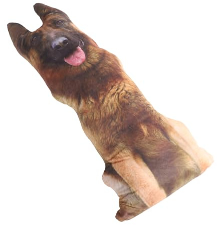 UKCOCO Muñeca De Peluche Forma De Perro Almohada Decorativa para Sofá Cojín De Peluche para Abrazar Decoración De Hogar