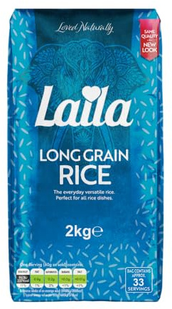 Laila Long Grain Rice (Brick Pack), 2KG