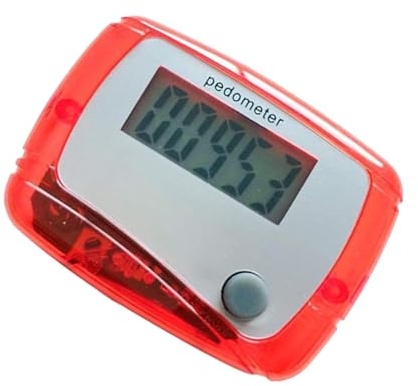 Schrittzähler Für Walking,Schrittzähler Am Fußgelenk | Digitaler LCD Schrittzähler Mit Tagesziel-Anzeige Für Sport, Reisen, Schwimmen, Indoor-Training, Wandern & Outdoor-Aktivitäten