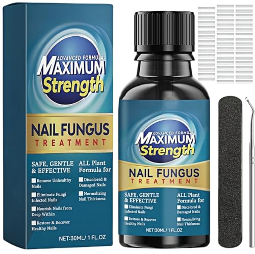 Extra Strong Fungal Nail Treatment & Ingrown Toenail Corrector Sets, Powerful Fungus Eliminator for Toenails & Fingernails, Repair & Strengthen Damaged, Broken Nails, Anti-Fungal Nail Renewal Solution