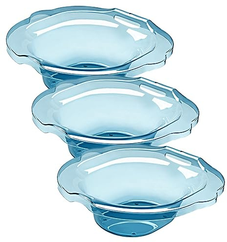 CIYODO Sitzbad Becken Teilig Wasserblau Pet Sitzbad Toilettenaufsatz mit Aufhängung Für Frauen nach Geburt und Senioren zur Linderung von Beschwerden bei Blase und