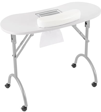 Tavolo per manicure, Riparazione unghie, Tavolo per manicure portatile, Tavolo per manicure mobile, Salone professionale