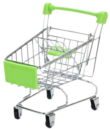 predolo Carrito Juguete, Carrito supermercado, Mano, Aprendizaje y Desarrollo, utilitario para niños y niñas 3 años en, Verde