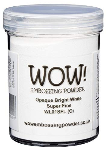 Wow Embossing Powder 160ml-Opaque Bright White Superfine