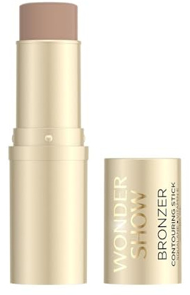 Eveline Cosmetics Wonder Show Stick Bronzer - Farbton 01 | Vegane Formel, Feuchtigkeitsspendendes Jojobaöl & Vitamin E | Mattes Finish